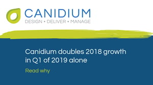 Canidium doubles 2018 growth in Q1 of 2019 alone