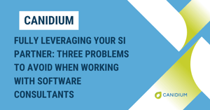 Fully Leveraging Your SI Partner: Three Problems to Avoid When Working With Software Consultants